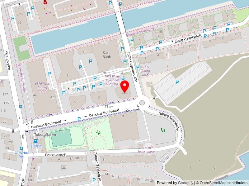 Kort over Forsikring & Pension